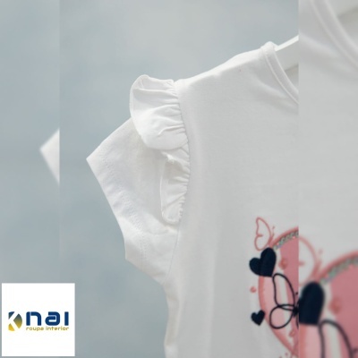 Conjunto 3 Peças - Saia Riscas