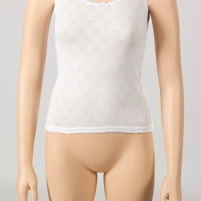 Camisola Interior Menina 100%Algodão(pack3)