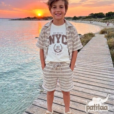 Conjunto Calção 3 Peças Menino