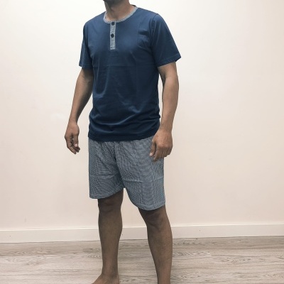 Pijama 100% algodão Calção