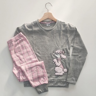 Pijama 100% Algodão Cardado "Pet"