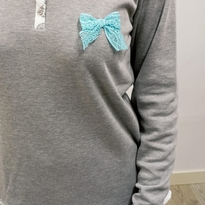 Pijama 100% Algodão Laço / Ouriço