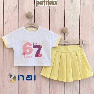 Conjunto Menina Saia 67  ( Últimos Unidades )