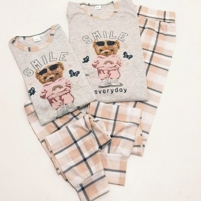 Pijama 100% Algodão Menina Ursinho