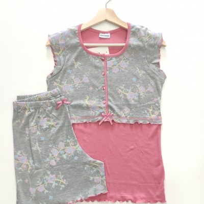 Pijama Calção 100%Alg. Dotty  Tam. S                                                                                        Vários Modelos