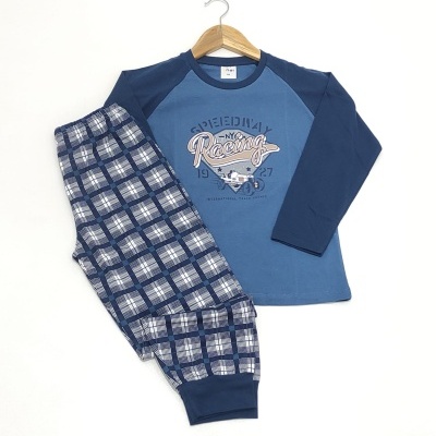 Pijama 100% Algodão Menino Racing