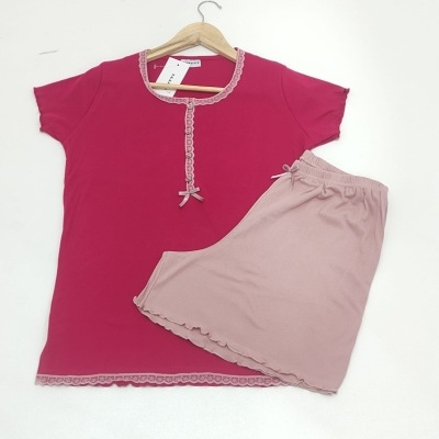 Pijama Calção 100% Alg. Dotty  Tam.XL                                              Vários Modelos