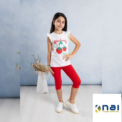 Conjunto Legging Morango