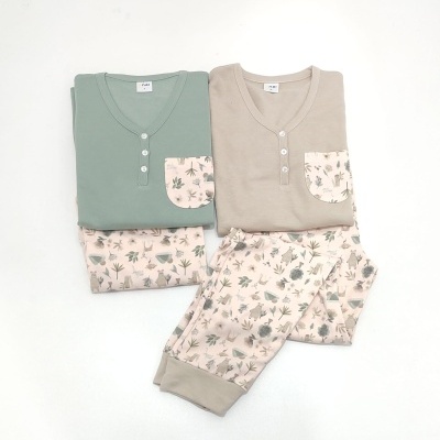 Pijama 100% Algodão Floresta (só L disp.)