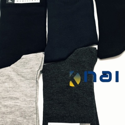 Meia Medicinal 100% Algodão (5Pares)