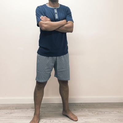 Pijama 100% algodão Calção