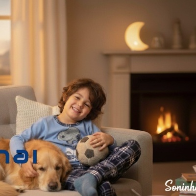 Pijama 100% Algodão Cardado Snoopy