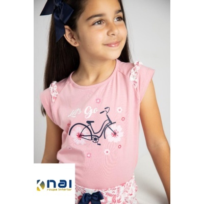 Conjunto Calção Florido