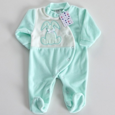 Babygrow  Veludo " Coelho "