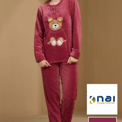 Pijama Coralina Ursinho