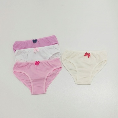 Cueca Algodão Menina (Pack 4)