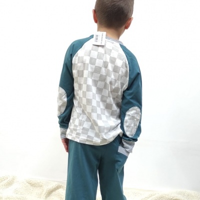 Pijama 100% Algodão " Dueto-Xadrez"