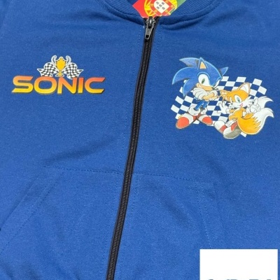 Fato Treino Sonic  3 Peças