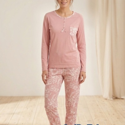 Pijama 100%  Algodão botões JM