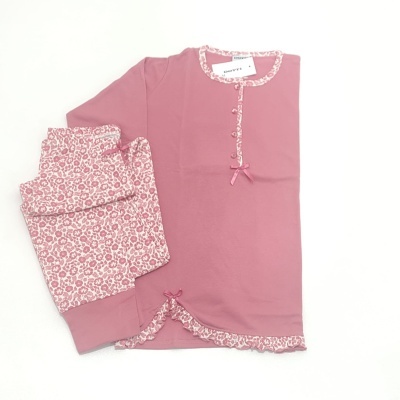 Pijama 100% Algodão Cardado Dotty  Tam. L                                    Vários Modelos