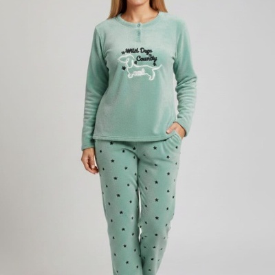 Pijama Coralina Cão