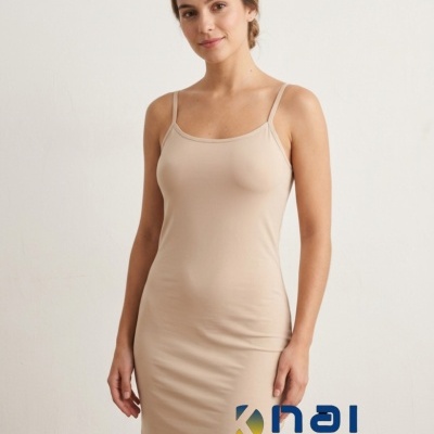 Vestido/Combinação em Microfibra