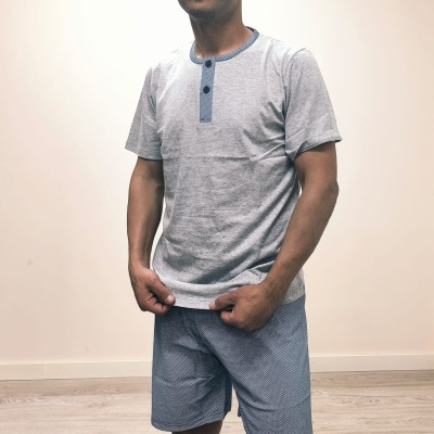 Pijama 100% algodão Calção