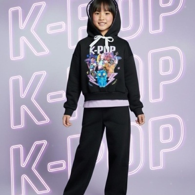 Conjunto de 3 peças K-Pop