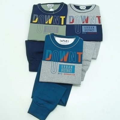 Pijama Menino 100% Algodão URBAN