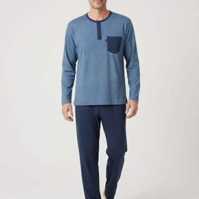 Pijama Homem 100%Algodão botões