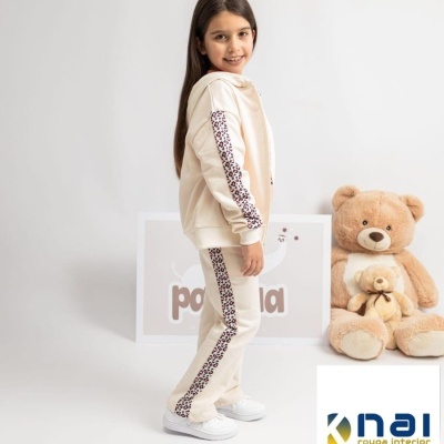 Fato Treino Pantalona 3 Peças  Urso Tigresa