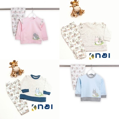 Pijama Cardado Bebé 100% Algodão ( ULTIMAS UNIDADES )