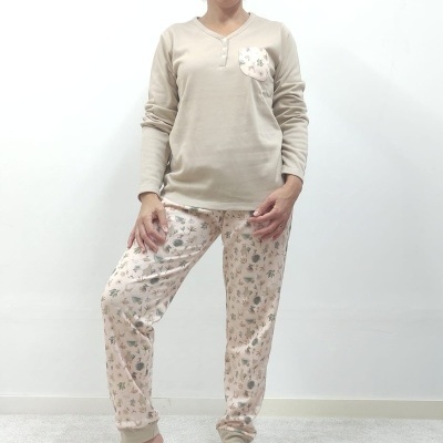 Pijama 100% Algodão Floresta (só L disp.)