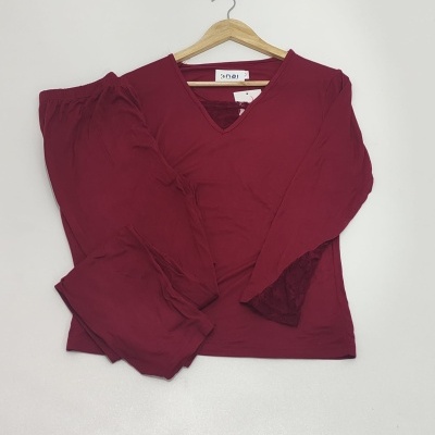 Pijama Renda Malha Modal