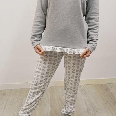 Pijama 100% Algodão Laço / Ouriço