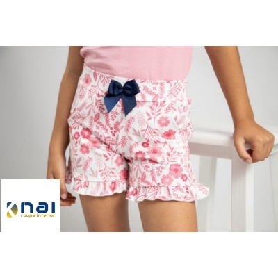 Conjunto Calção Florido