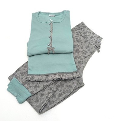 Pijama 100% Algodão Cardado Dotti  Tam. XL