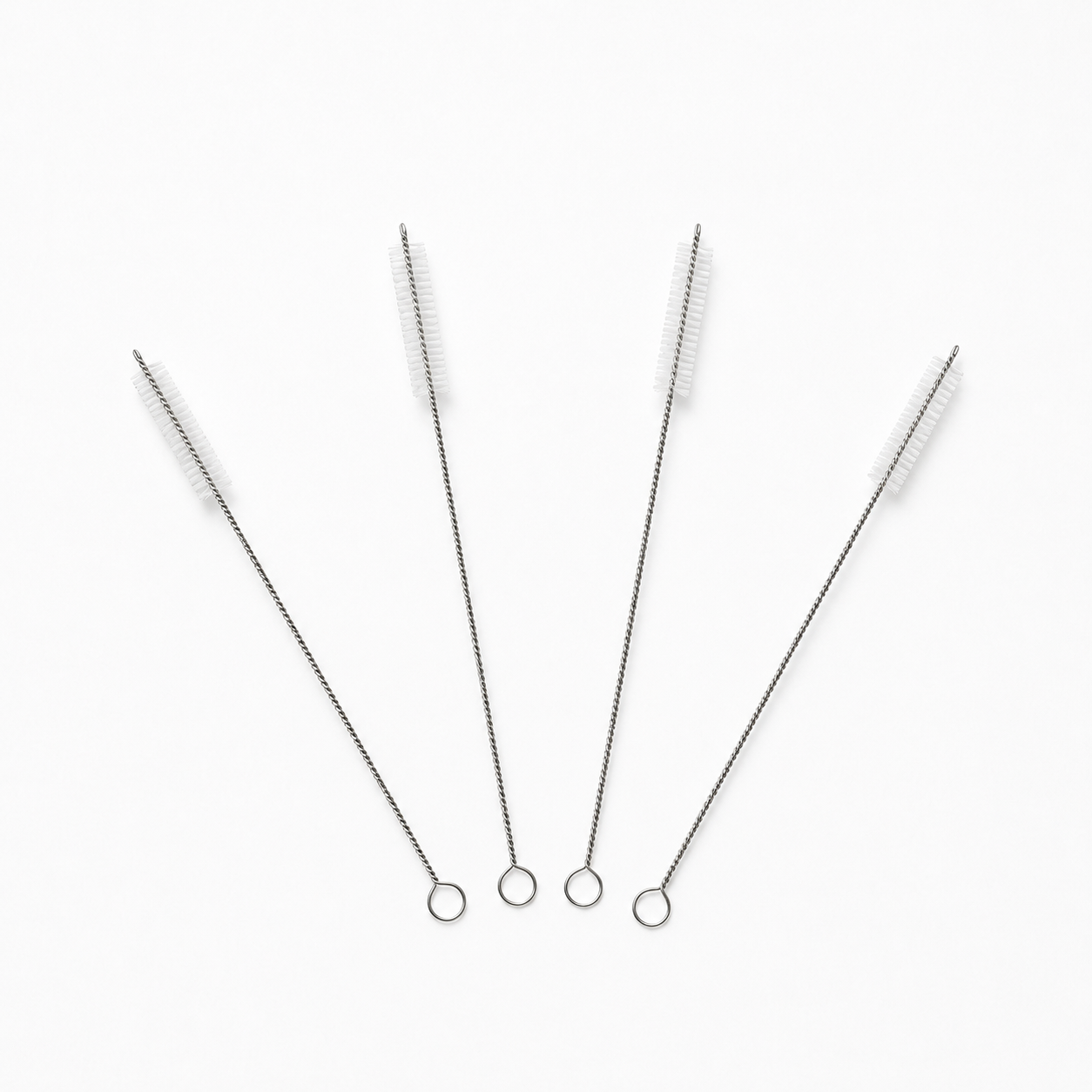 Conjunto de 4 Escovilhões Aço inoxidável