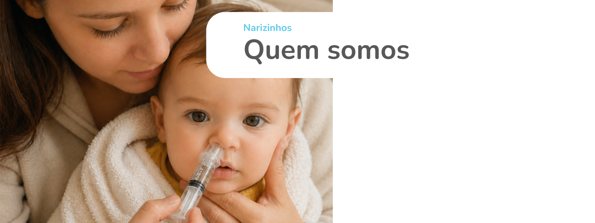 Narizinhos - soluções para lavagem nasal em bebés, crianças e adultos