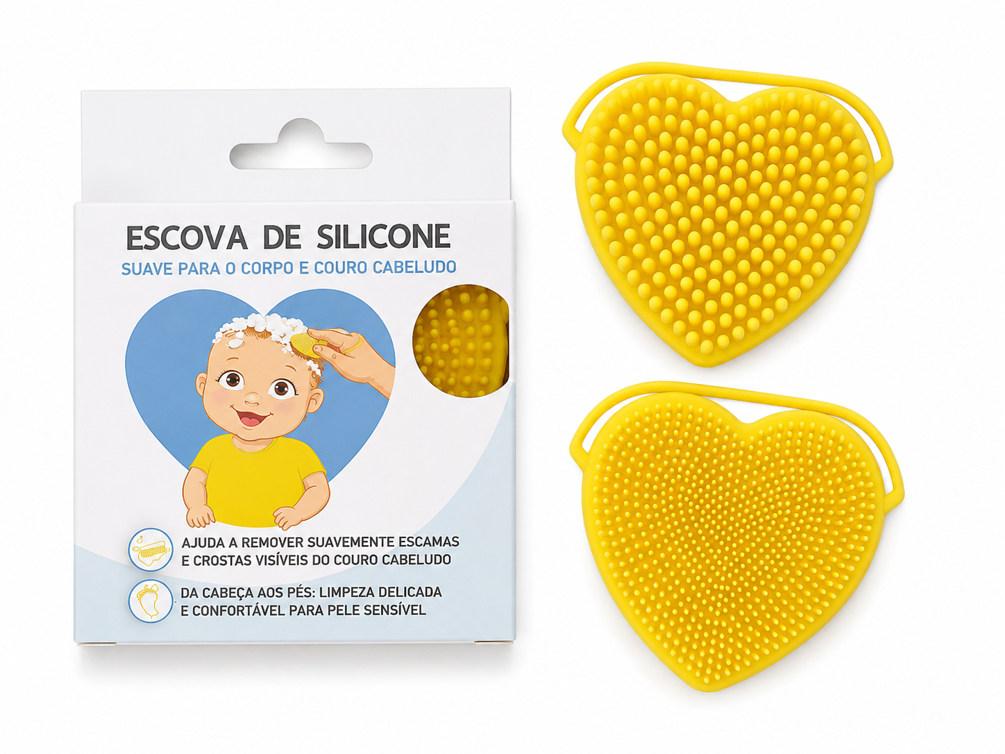 Escova silicone 0+