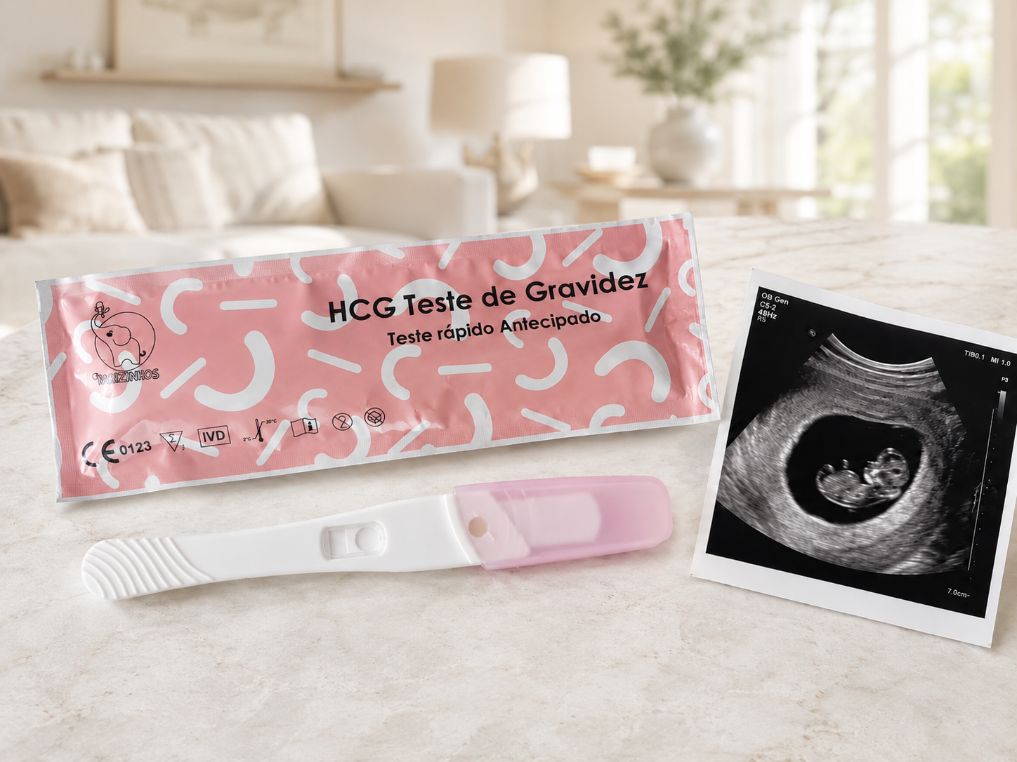20 testes de ovulação+2 gravidez