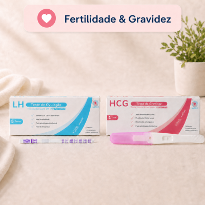 Testes de ovulação e gravidez