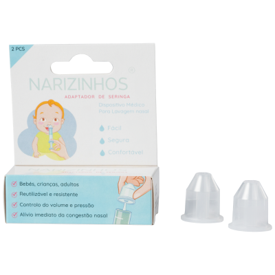 Narizinhos® Adaptador de seringa- Caixa 2 adaptadores