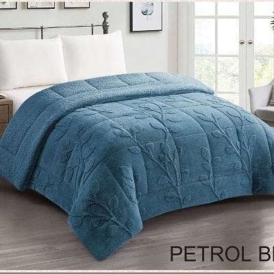 Edredão Alto relevo Velur+ pêlo borrego 6033 Belmanta
