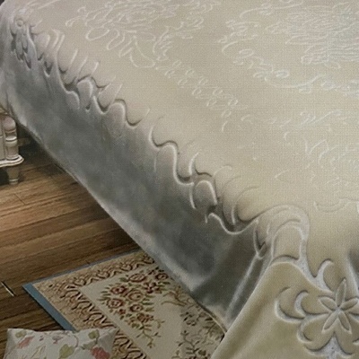 Cobertor Veludo Pesado Jacquard Velur   Belmanta
