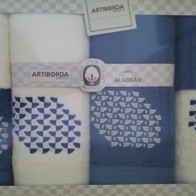 JOGOS DE TOALHAS FELPO  Elegance 360 Grs M2 (6 Pcs) REF 310/1