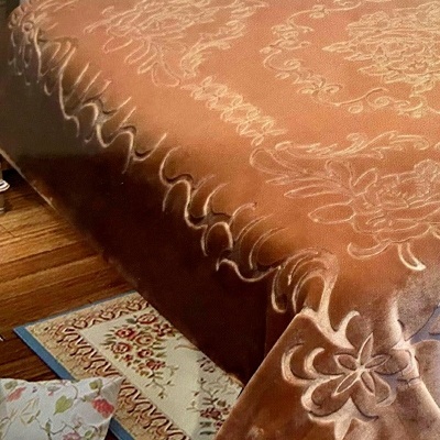 Cobertor Veludo Pesado Jacquard Velur   Belmanta