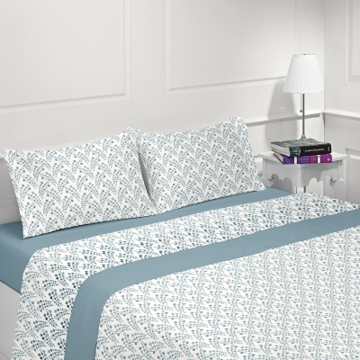 JOGO LENÇÓIS CORALINA ELEGANCE 4