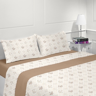 JOGO LENÇÓIS CORALINA 230 GRS M2 ELEGANCE 4 JOGO LENÇÓIS CORALINA 230 GRS M2 ELEGANCE 4