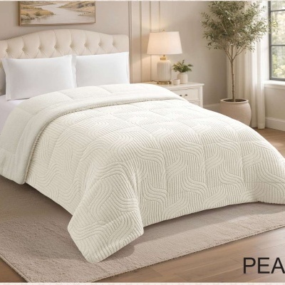 Edredão Velur+Pêlo de Borrego Jacquard 6030,  Belmanta
